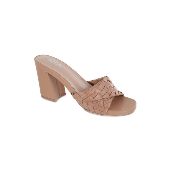 MIA Minna High Nude Sandals - Picture 4 of 8